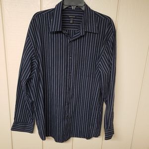 Van Husen pin striped dress shirt